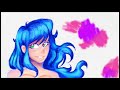 Art Academy: Home Studio - Blue Haired Girl