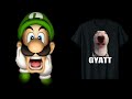 Luigi Screams Gyatt