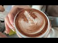 BARISTAJOY ☕️ Slow moving Latte art for you (Heart, Tulip, Rosetta, Swan, Rose)