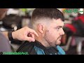 MAJOR TRANSFORMATION | Mid Fade | Half Attack | Barber Tutorial | Barber How To