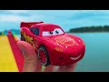 Clean up muddy minicars & disney car convoys! Play in the garden