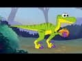 Club Baboo | 1½ HOUR VIDEO | Dinosaurs at the Marshmellow Campfire | Learn Dino Names for Kids