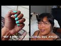 Aqua Nail Polish Collection and Comparison   HD 1080p