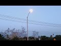 LED Street Light Turning On (Escondido Blvd & La Varona Pl)