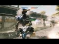 Titanfall 2  - AutoMonarch giving fire Support