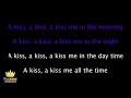 Sarah Geronimo - Kiss Me Kiss Me (Karaoke Version)