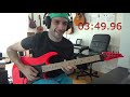 alternate picking 200bpm triplets challenge