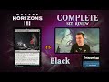 ⚫ Complete Set Review! ⚫ - ✨ Modern Horizons 3 ✨ - Black Cards - Constructed And Limited