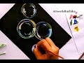 How to paint a Bubble | Simple Bubble Painting | Acrylic Painting Tutorial