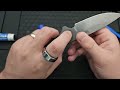 The Benchmade Narrows Pocketknife: Disassembly and Quick Review