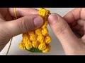 Very Easy Even Novices Can Do It 🍓 / Crochet Strawberry Keychain Pattern Free / Amigurumi Keychain