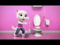 화장실 긴급 상황! | 토킹톰 쇼트 | 어린이 카툰 | 와일드브레인 한국어