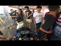 ZX25R NEROBOS PARKIRAN PEDOK DRAG RACE BARENG SEMUA KONTEN KREATOR‼️