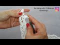 How to crochet hemstitched summer cardigan #1