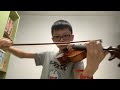 Megahit @Anson Lo Covered by Rex Yeung[Violin]