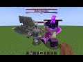 Ferrous Wroughtnaut  VS All Minecraft Boss Mobs || Mob Battle - Ferrous vs Warden vs Herobrine