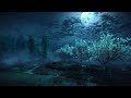 The Witcher 3 - White Orchard Night Ambience (ASMR, Wind, Music, Crickets) for Relaxing and Working