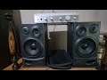 Parlantes Aiwa SX-N500 demo de sonido y estética