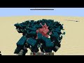 FERROUS WROUGHTNAUT vs Minecraft Mobs x1000