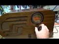 Repair Of A 1937 Philco 37 610 AM SW Tube Radio