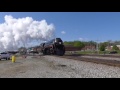 Norfolk & Western J Class #611 Spencer to Lynchburg and Asheville April 9-10, 2016