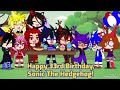 Happy 33rd Birthday, Sonic The Hedgehog! | Gacha Club