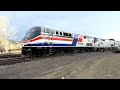 | Amtrak Heritage 160 | the Pepsi unit!! | Leads the Southwest Chief | Into Trinidad Colorado!! |
