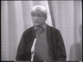 J. Krishnamurti - Brockwood Park 1979 - Discussion 4 with Buddhist Scholars - Truth
