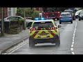 Kent Fire & Rescue Service Officer car responding in Ashford!