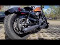 Harley-Davidson Sportster 48| Stage 1 | Vance and Hines Slip Ons | Burly Brand Air Filter