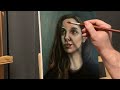 Painting a Portrait in Oils Using Caravaggio's Technique