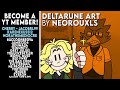 Berdly vs. Duck - DELTARUNE vs. Don't Hug Me I'm Scared. RAP BATTLE! (DGPRB)