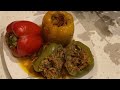 Перец, фаршированный бобами. ВКУСНО И ПОЛЕЗНО.