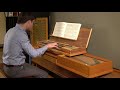 J. S. Bach: Sonata No. 4 in E Minor BWV 528 | Pedal Clavichord