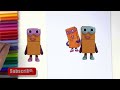 Let’s Draw Numberblocks: The Terrible Twos