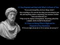 My Summary of The Meditations of Marcus Aurelius | (22 Stoic Principles)