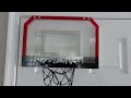 Hanging Basketball Hoop that DOES NOT Scratch up your door!