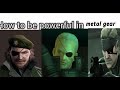 Brainrot Metal Gear Solid meme Compilation rated B rank