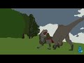 Amazing Dinoworld Deinocheirus vs Tarbosaurus (animated)