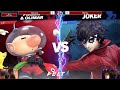 Delta 8 - MkLeo (Joker) Vs. Shuton (Olimar) Smash Ultimate - SSBU