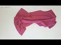 Cut and Sew in 10 Minutes with Just 1 Meter of Fabric in 5 Minutes