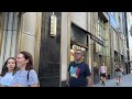 [4K] New York City: 5th & 6th Ave. to Bryant Park, Breakfast & Tea at Tiffany's🥐🫖 2023