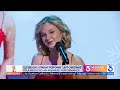 Lily Brooks O'Briant Interview KTLA 5 and performs 'Last Christmas' November 2023