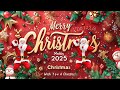 Nonstop Christmas Songs Medley 2025🎁Greatest Old Christmas Songs Medley🎅Merry Christmas Medley 2025
