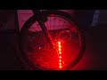 Microbit bike wheel lights!