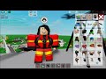 Playing ROBLOX BROOKHAVEN RP FIREFIGHTER RP *HOUSE CAUGHT ON FIRE*