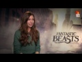 Fantastic Beasts - Eddie Redmayne & Katherine Waterston | exclusive Interview (2016)