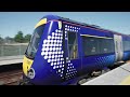 ScotRail Inter7City HST Passes Markinch & Class 170 Arriving and Departing  - TSW4