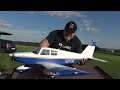 EFlite Cherokee 1.3m BNF Basic with AS3X and SAFE Select RC plane MAIDEN FLIGHT