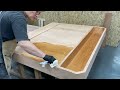 Cherry wood / making a large bed / DIY woodworking